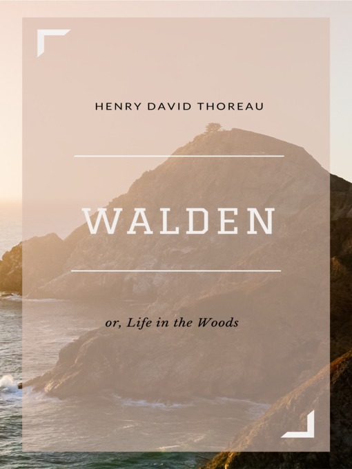 Title details for Walden by Henry David Thoreau - Wait list